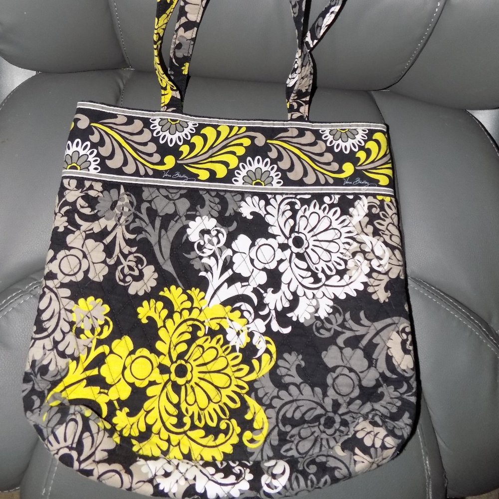 Vera Bradley Baroque Large Toggle Tote/Bag EUC